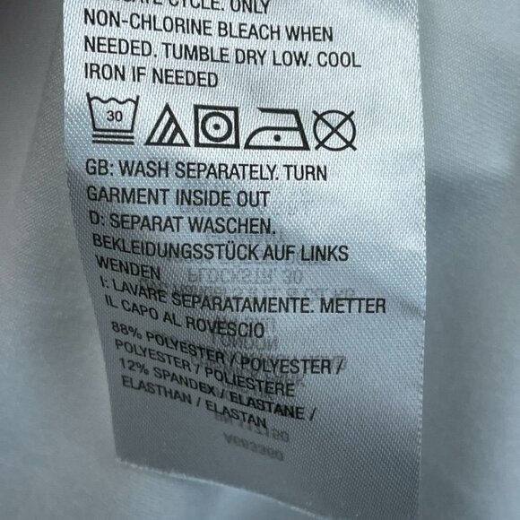 Belle By Kim Gravel White Sleeveless Tank Top XXS Polyester Blend a1654 - Picture 6 of 8